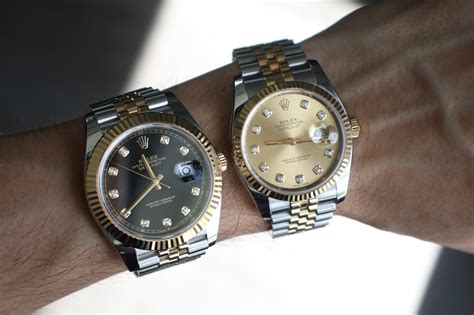 rolex 41mm vs 36 mm